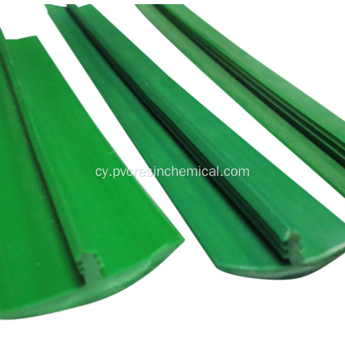 Bandiau Proffil T PVC Band T Edge Plastig